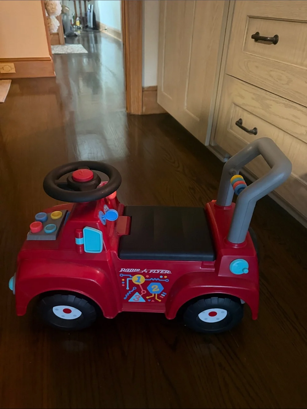 Red Ride-On Push Car for Kids